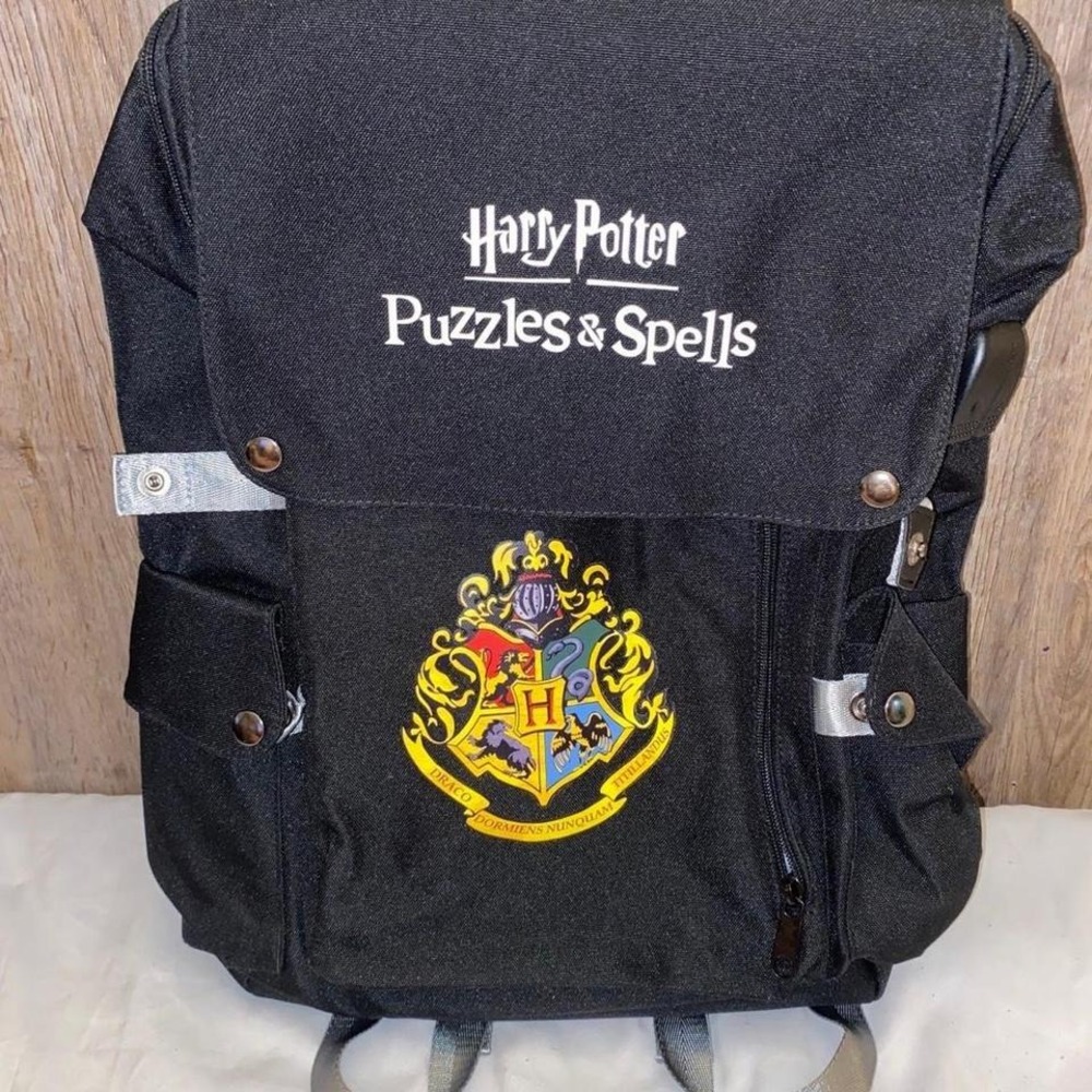 Harry Potter Puzzles & Spells Backpack w/USB Port